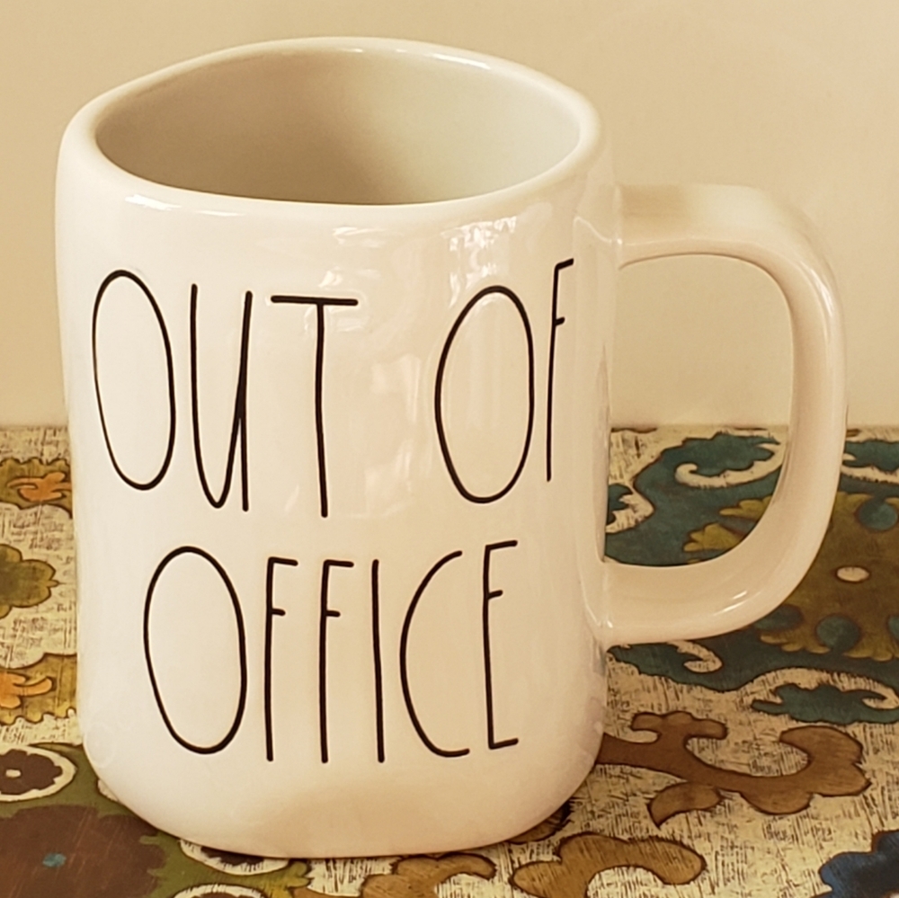 3 for $27 - RAE DUNN OUT OF OFFICE MUG